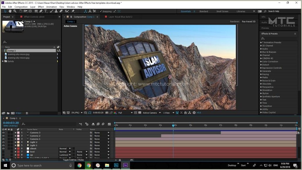 Adobe After Effects 7.0 Templates Free Download