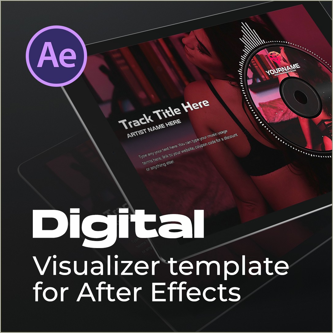Adobe After Effects Audio Visualizer Template Free