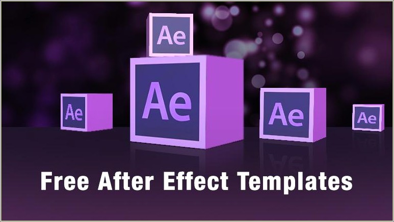 Adobe After Effects Template Files Free Download