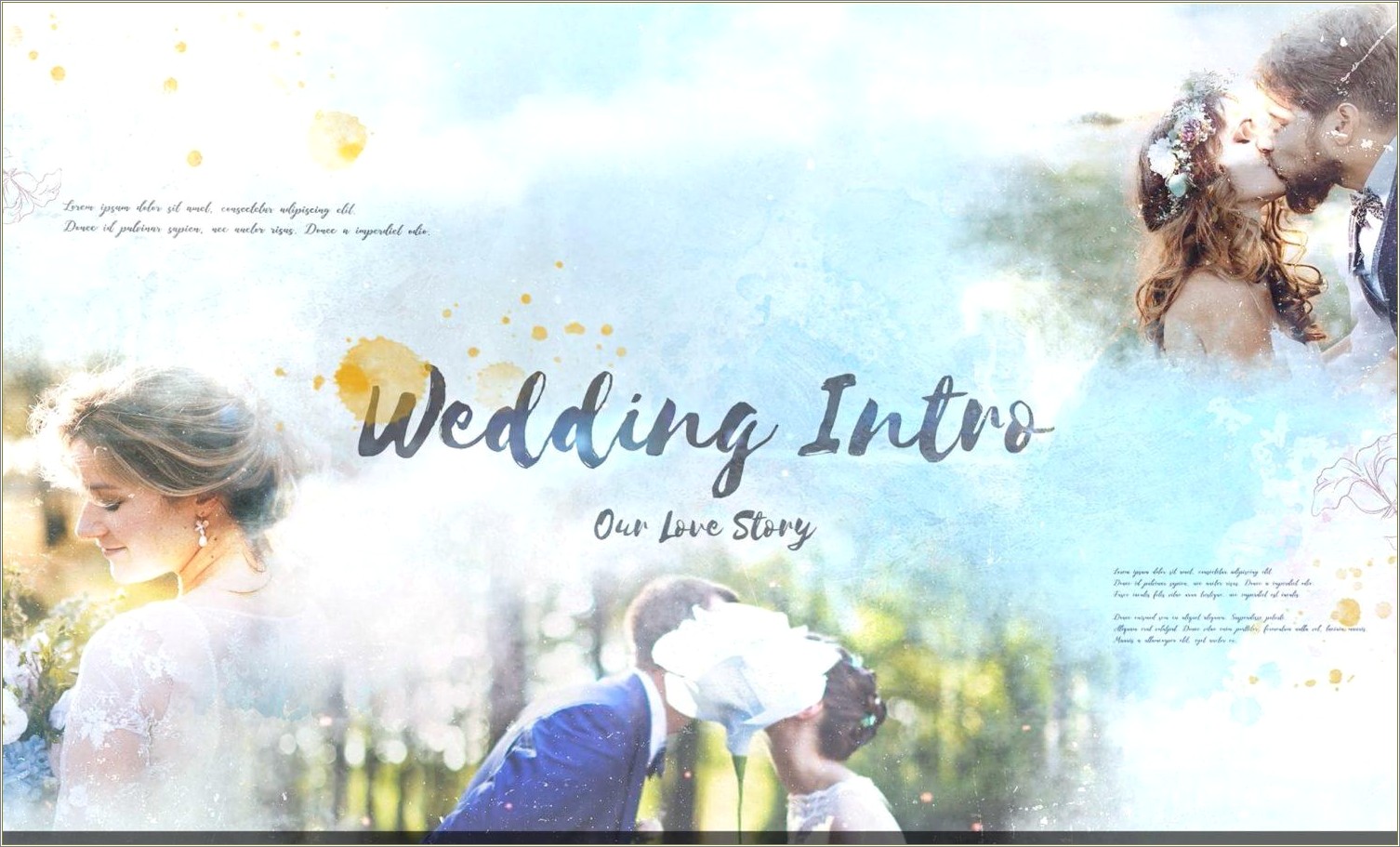 Adobe After Effects Wedding Title Templates Free Download