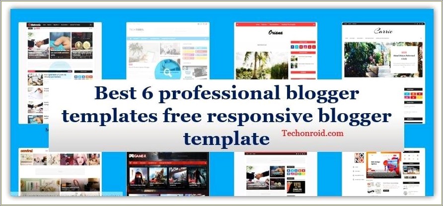 Adsense Friendly Blogger Free One Page Template