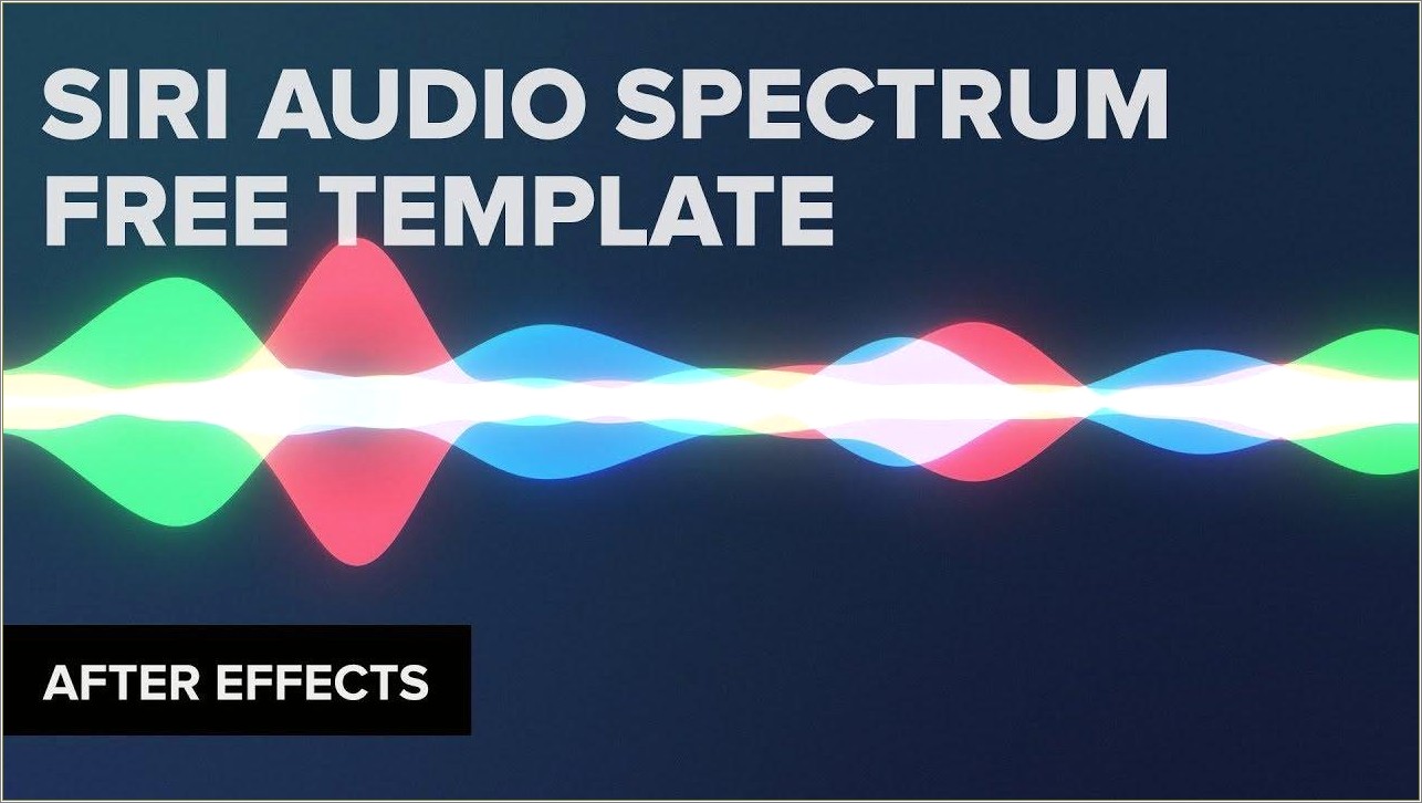 After Effects Audio Spectrum Template Free Download