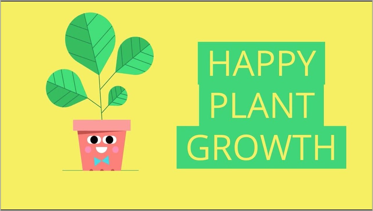 After Effects Free Intro Template Plant Growth