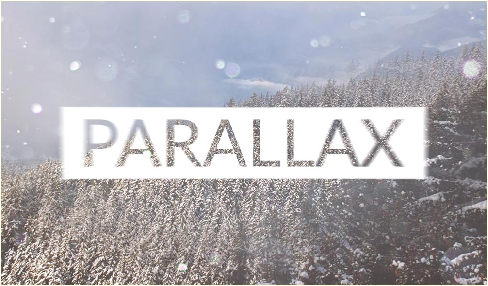 After Effects Free Parallax Scrolling Slideshow Template Ae