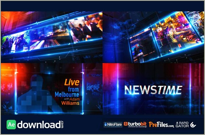 After Effects News Promo Templates Free Download