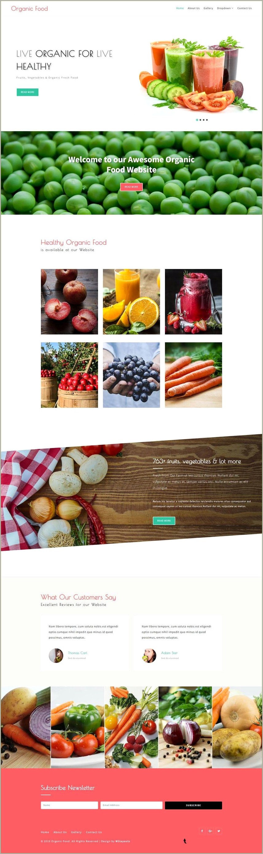 Agro Agriculture & Organic Food Html Template Free Download