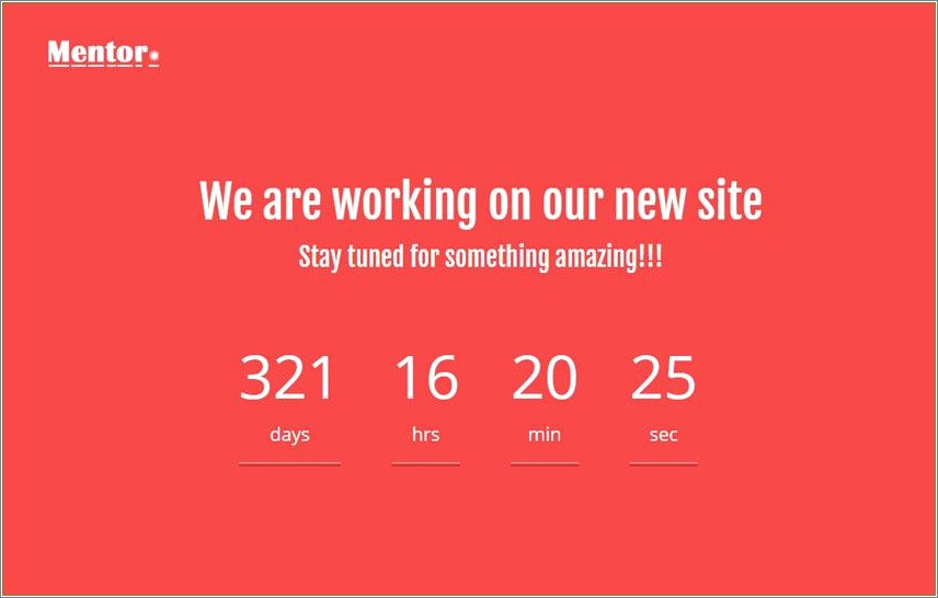 Animal Coming Soon Html Template Free Download