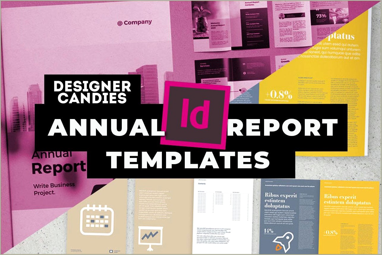 Annual Report Design Templates Free Download Indesign