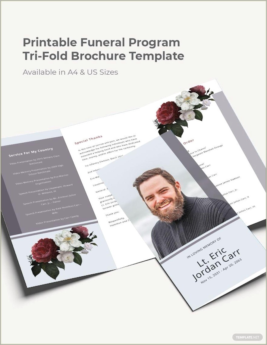 Apple Pages Tri Fold Brochure Templates Free