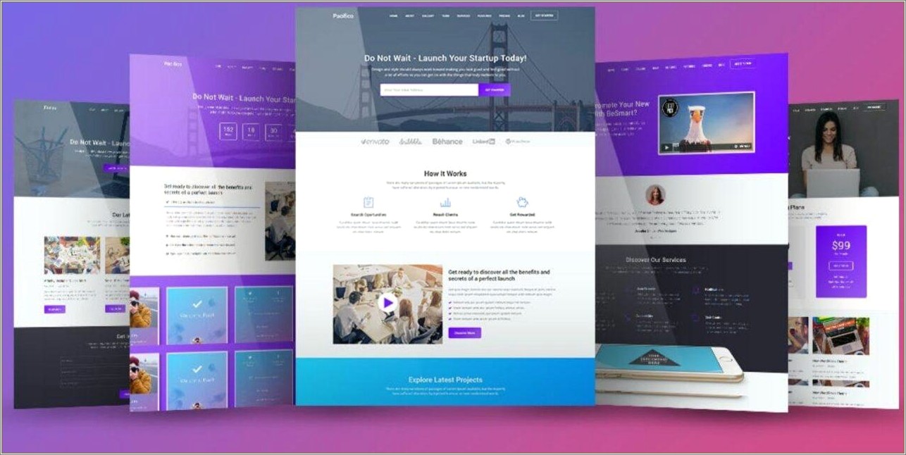 Approach Html Landing Page Templates Free Download