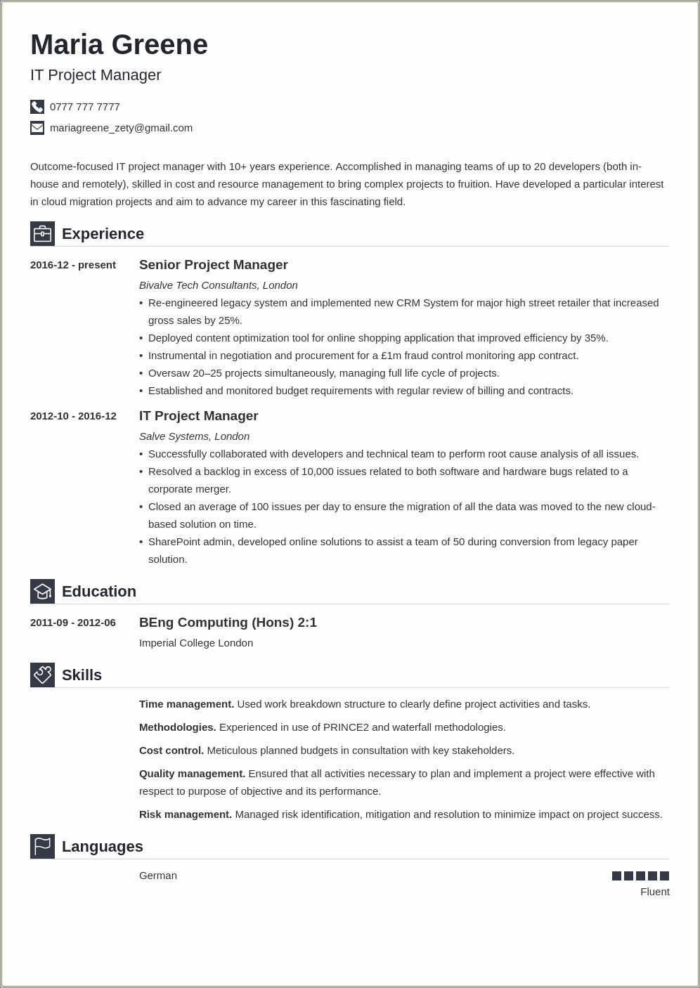 Assistant Manager It Infrastructure Resume