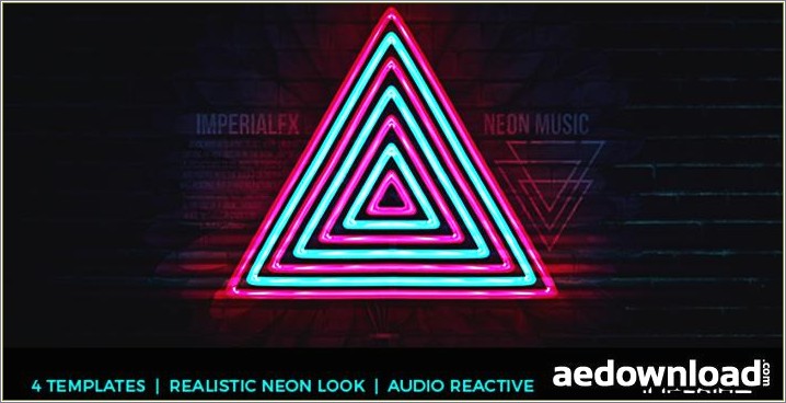 Audio React Visualizer After Effects Template Free Download