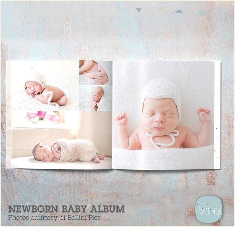 Baby Photo Album Design Templates Free Download