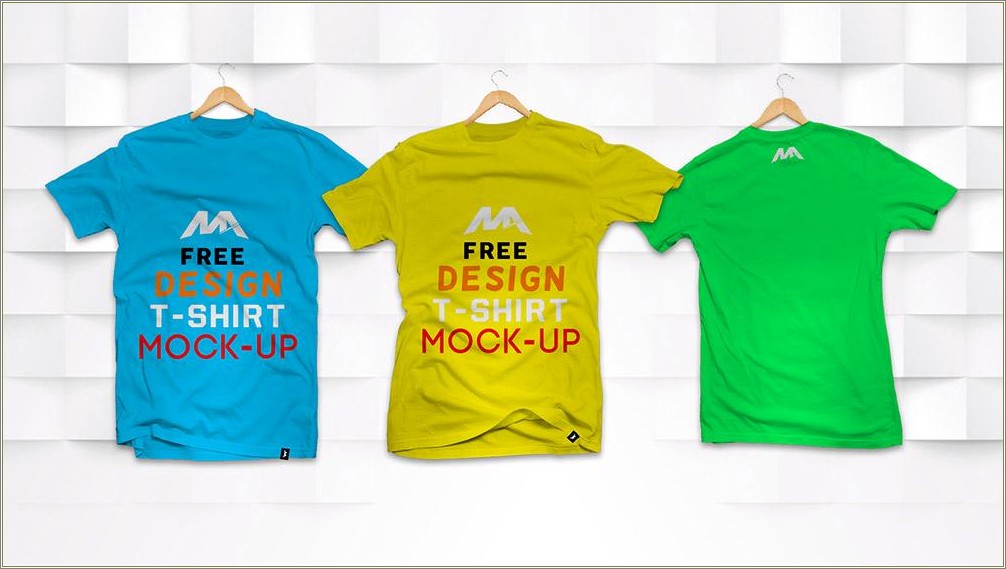 Back Front T Shirt Template Free Download