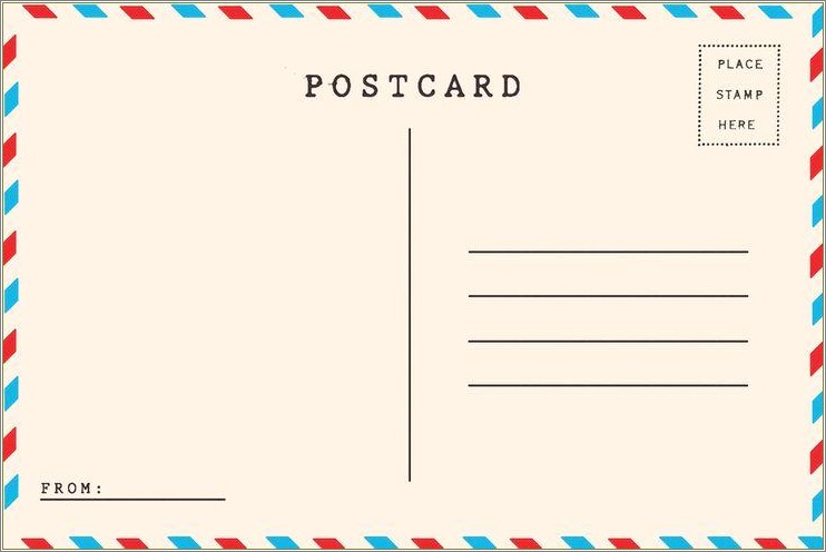Back To School Event Postcard Template Free