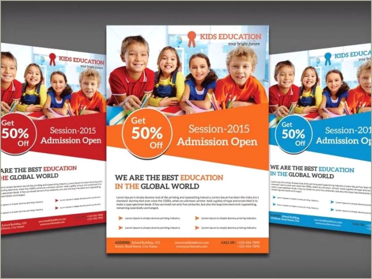 Back To School Flyer Template Free Download