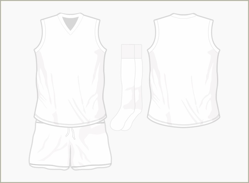Basketball Uniform Jersey Psd Template Free Download