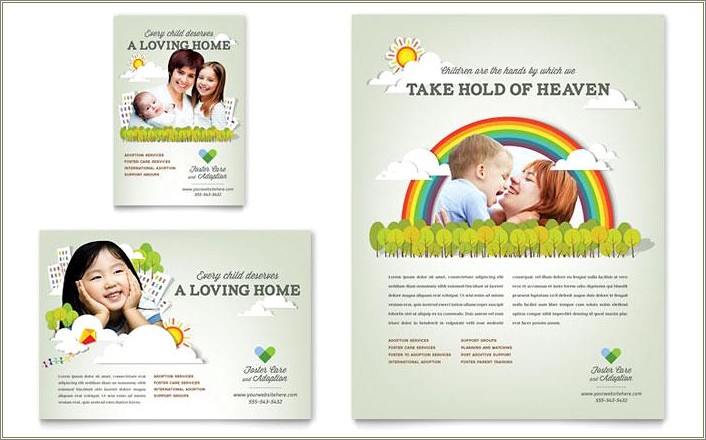 Become A Foster Parent Free Flyer Templates Word