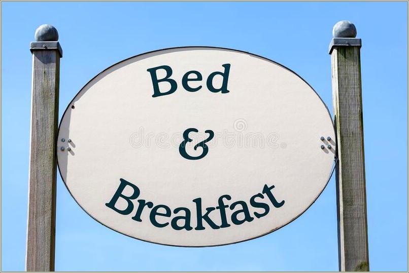 Bed And Breakfast Guest Book Template Free Download