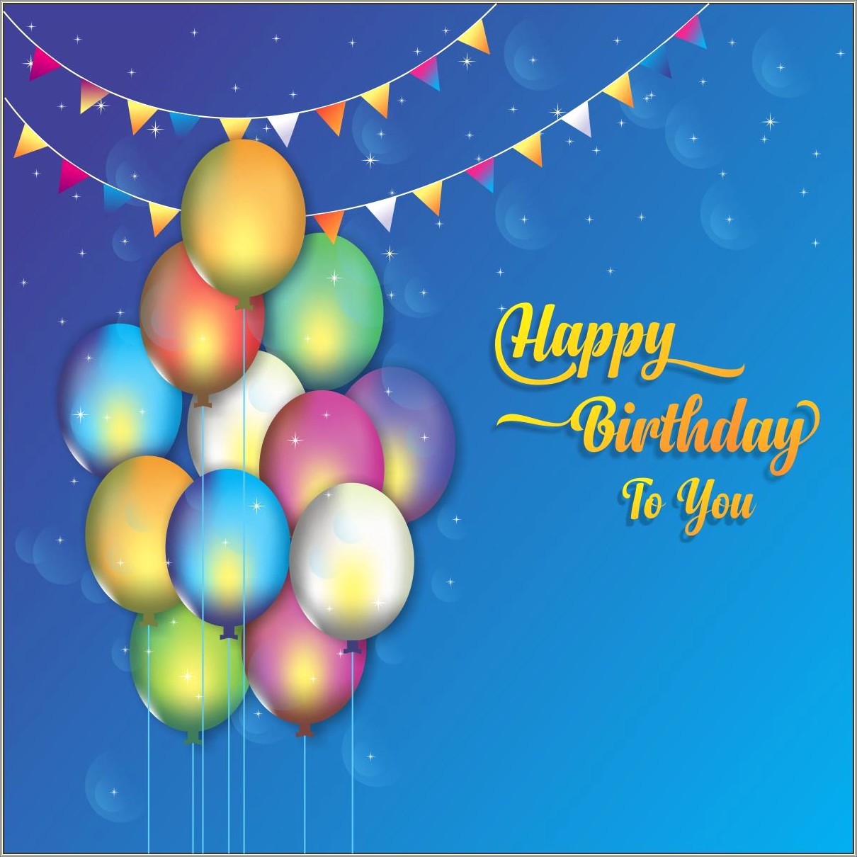 Birthday Banner Design Photoshop Template For Free