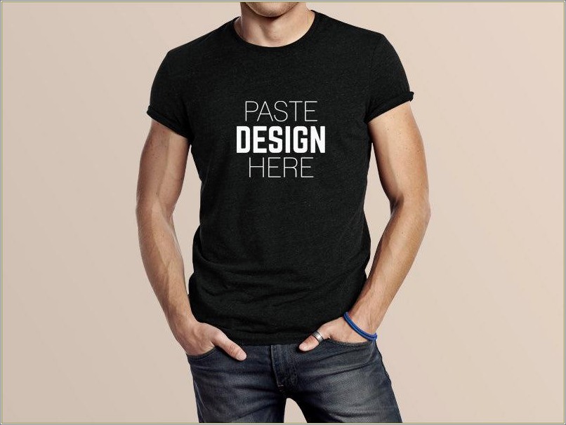 Black Shirt Template Front And Back Free