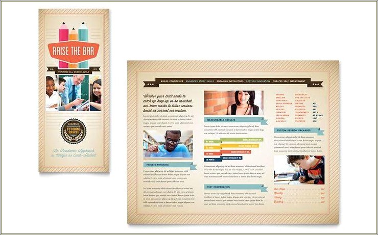 Brochure Templates For Teachers Free For Publisher 2010