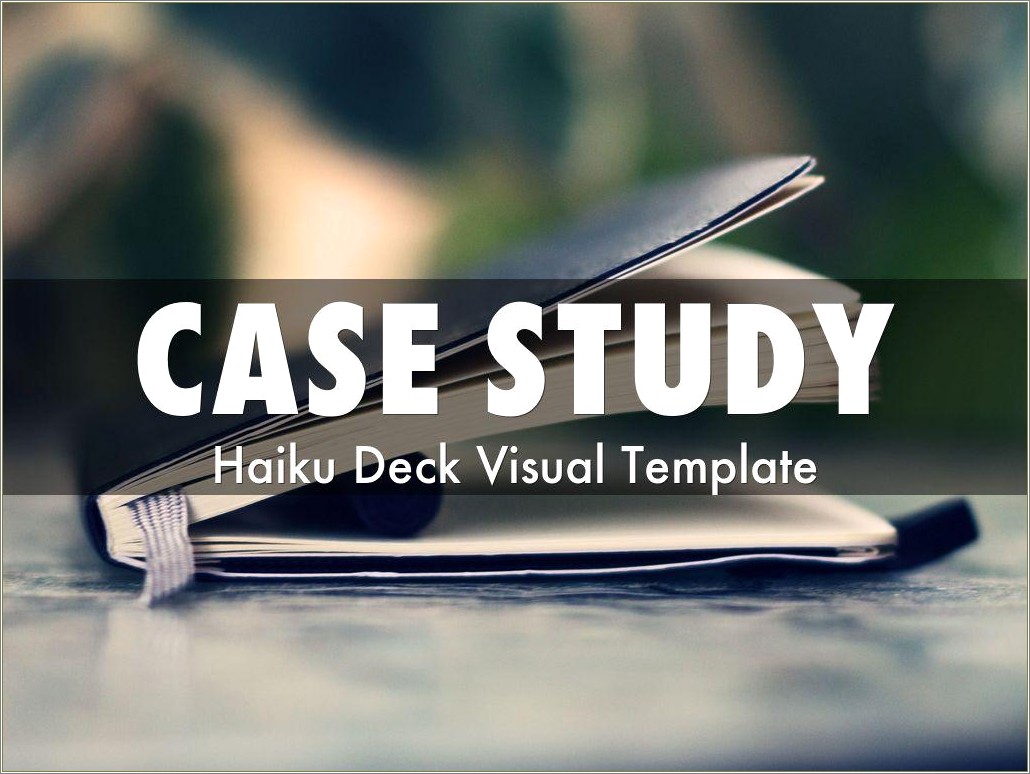 Business Case Study Template Ppt Free Download