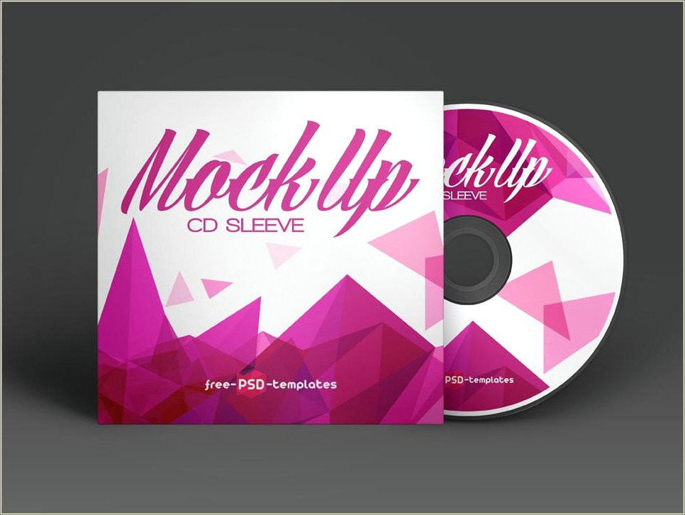 Cd Cover Design Psd Template Free Download
