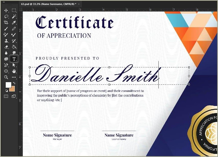 Certificate Of Training Completion Template Free Download Word