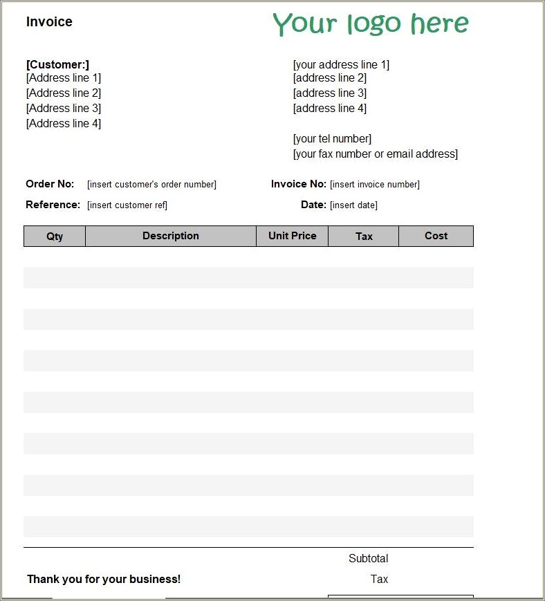 Chart Of Accounts Excel Template Free Download