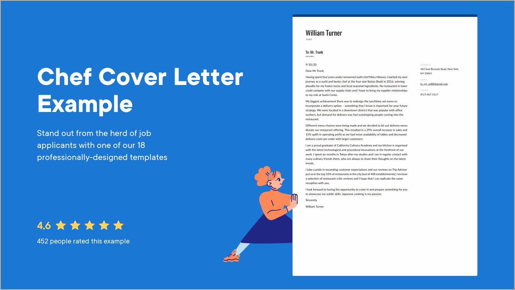 Chef Resume Cover Letter Samples