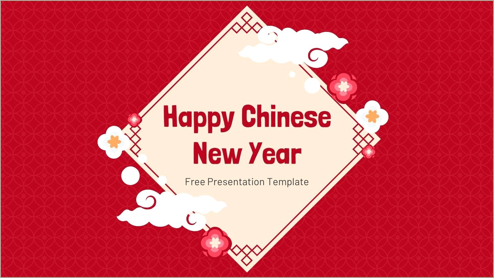 Chinese New Year Ppt Template Free Download