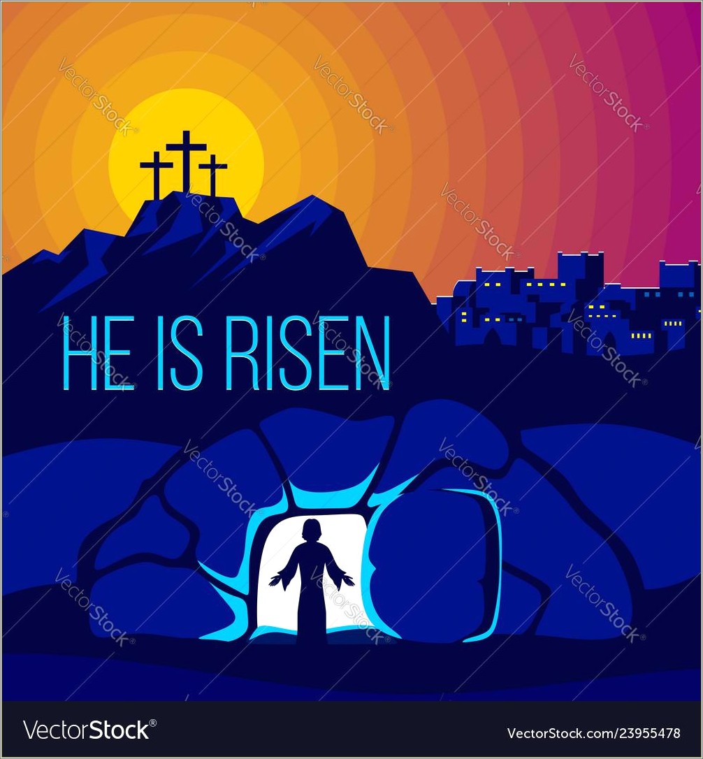 Christ Has Risen Today Printable Free Template