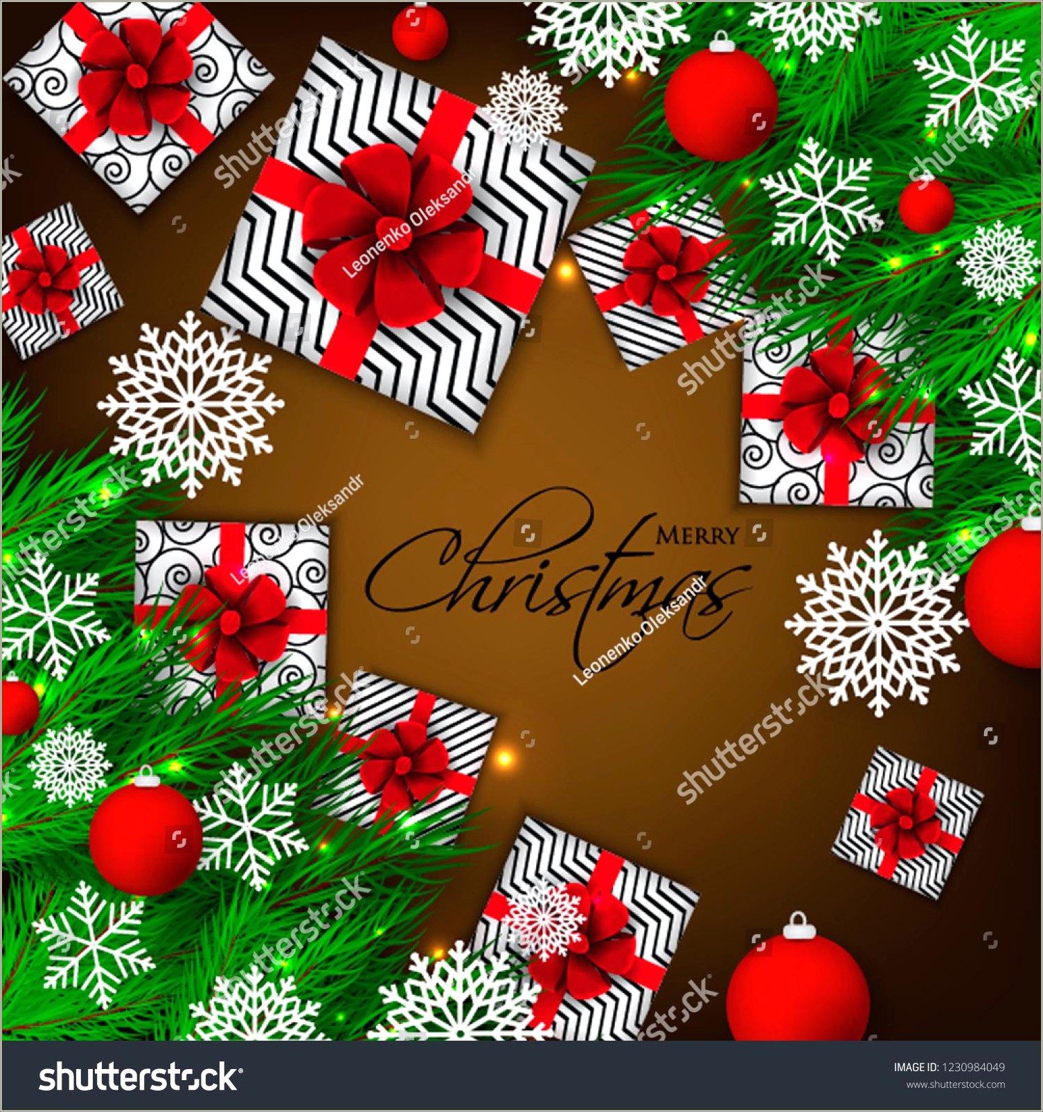 Christmas Party Invitation Card Template Free Download