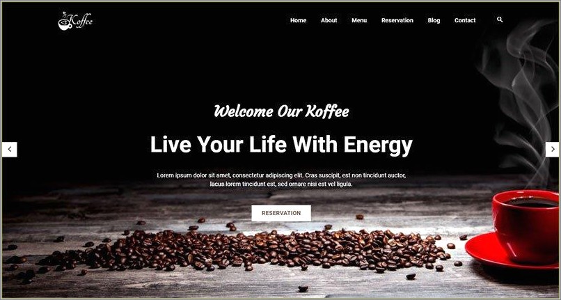 Coffee Shop Multi Page Html Restaurant Template Free