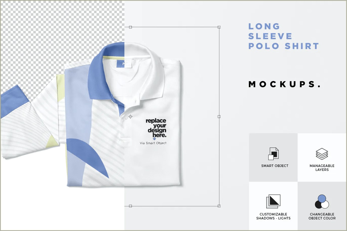 Collar T Shirt Mockup Template Free Download