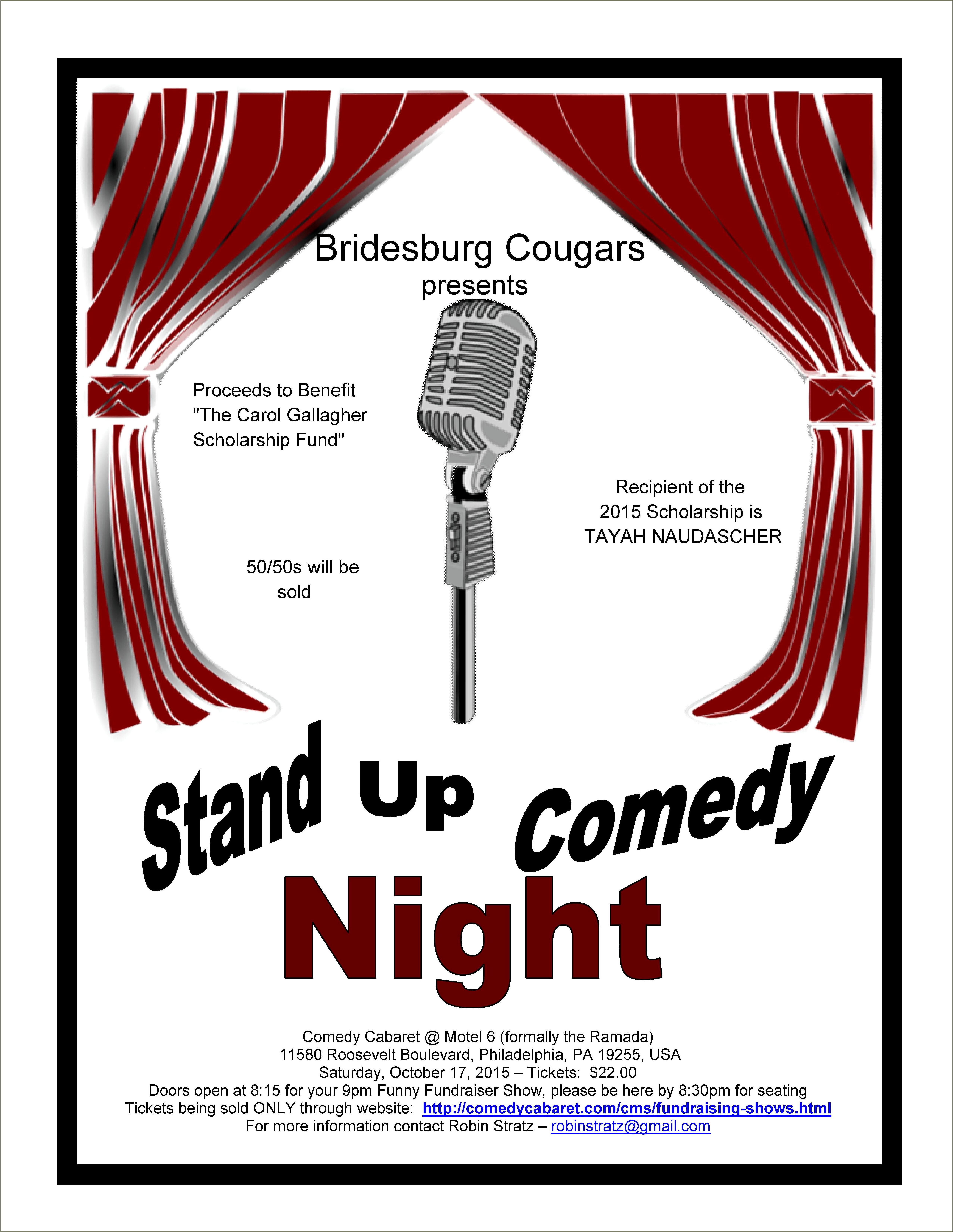Comedy Show And Dinner Flyer Template Free