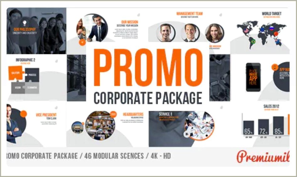 Company Profile Presentation After Effects Templates Free Download