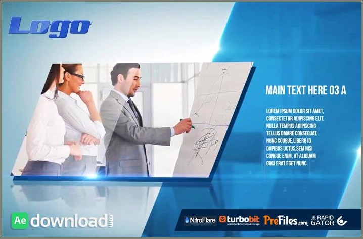 Corporate Presentation After Effects Template Free Download