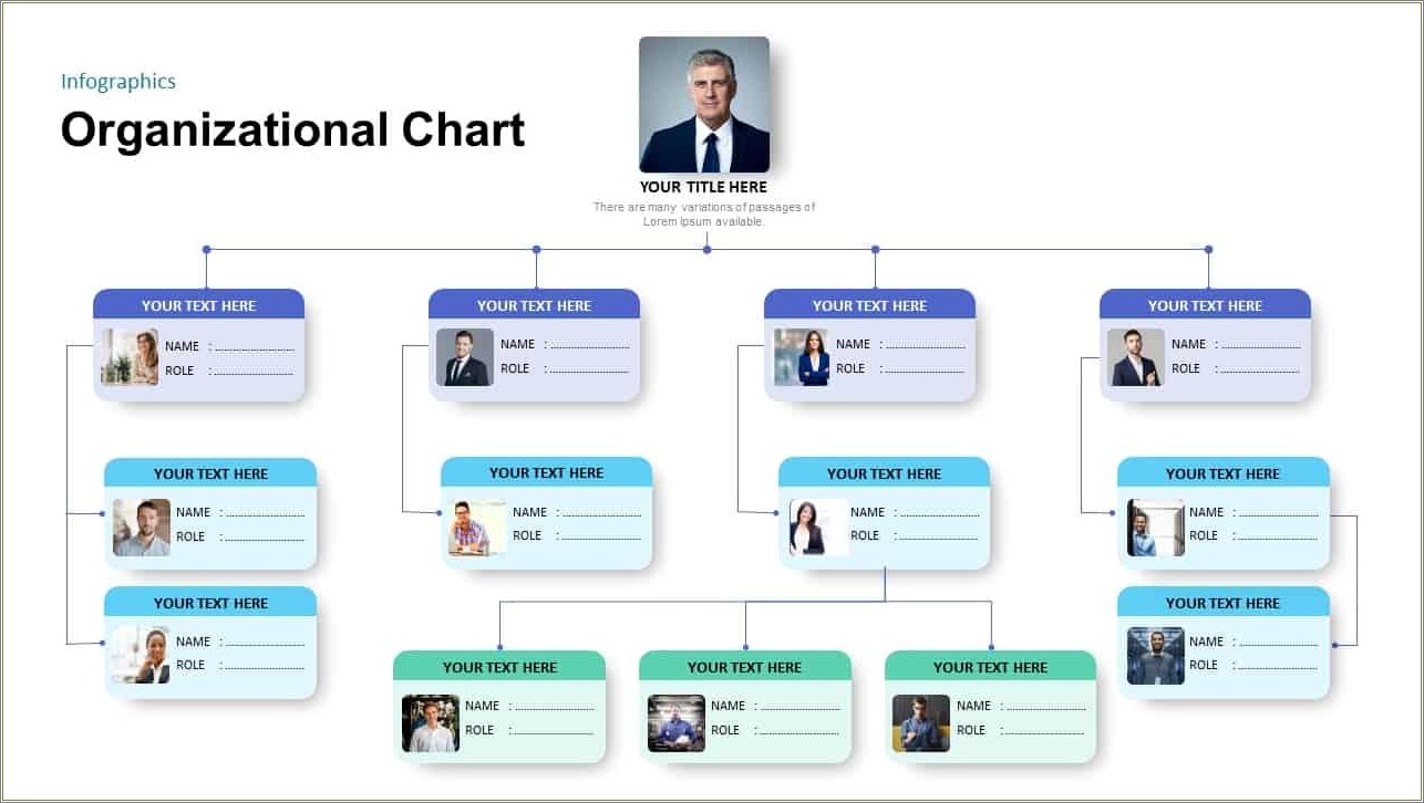 Creative Powerpoint Templates Free Download Organizational Chart