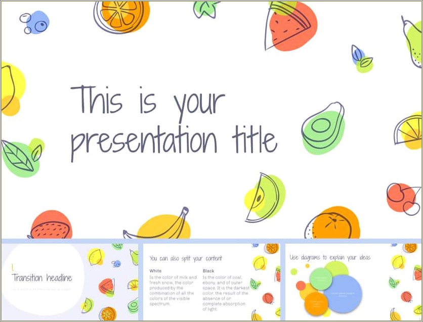 Cute Slide Template For Teachers Nautical Free Download