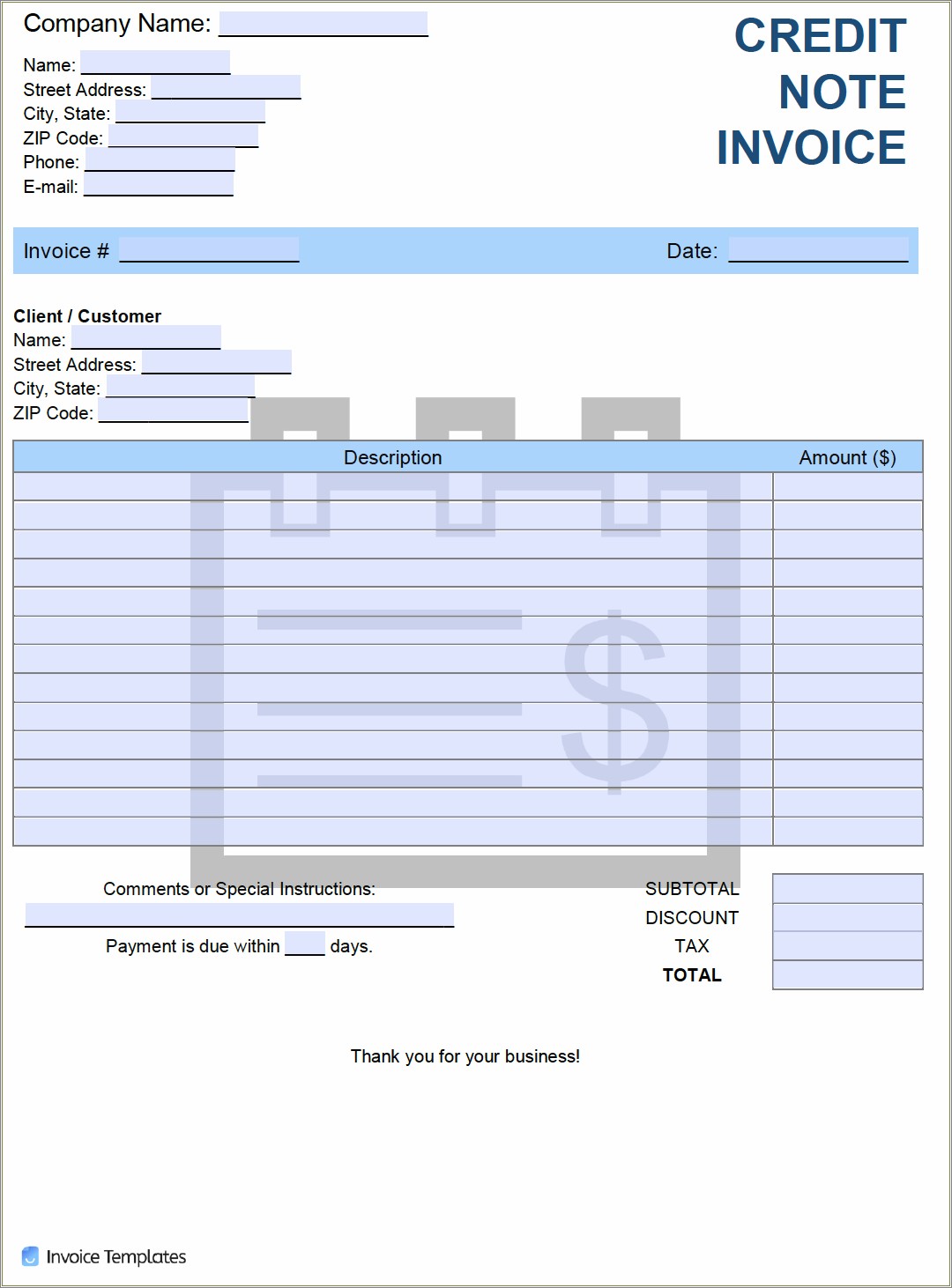 Delivery Note Template Excel Format Free Download