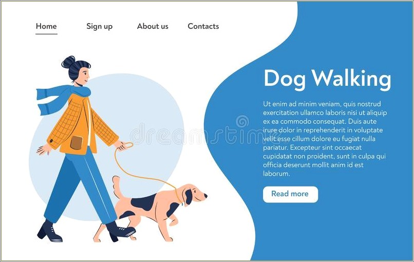 Dog Walking Advertisment Google Docs Templates Free