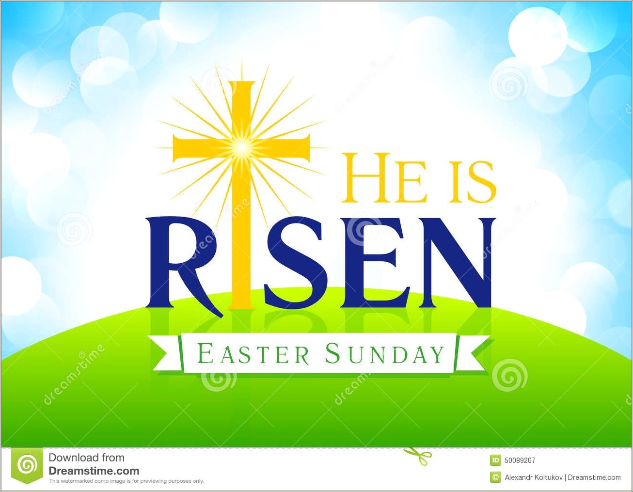Easter Sunday Church Template Set Free Download