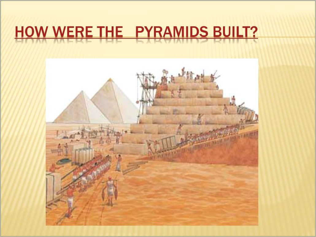 Egyptian Pyramids Microsoft Office Ppt Templates Free Download
