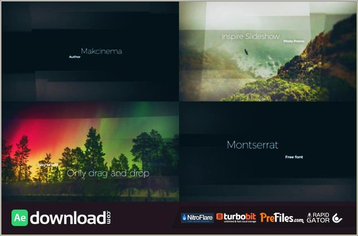 Elegant Slideshow Videohive Free Download After Effects Template