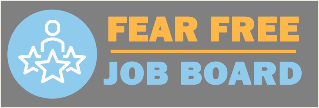 Fear Free Certification On Resume