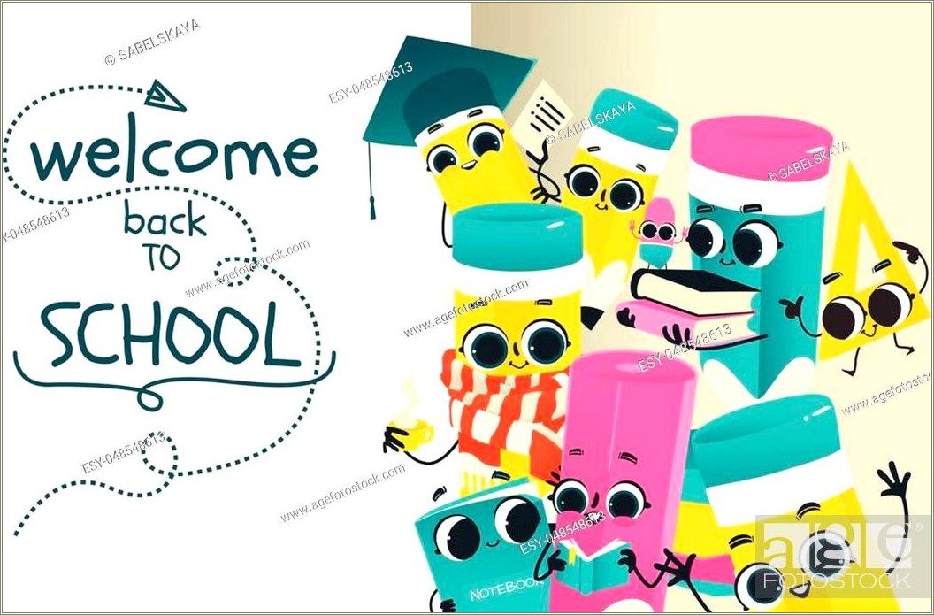 First Day Of School Poster Template Free