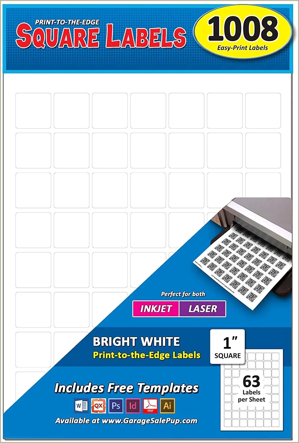 Free 1 1 2 Inch Square Template Printable
