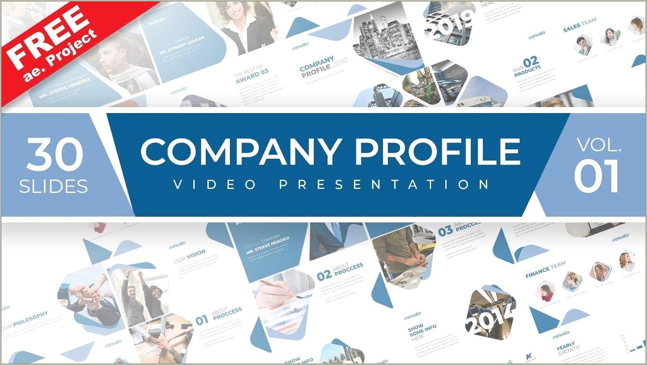 Free After Effects Templates For Company Profile